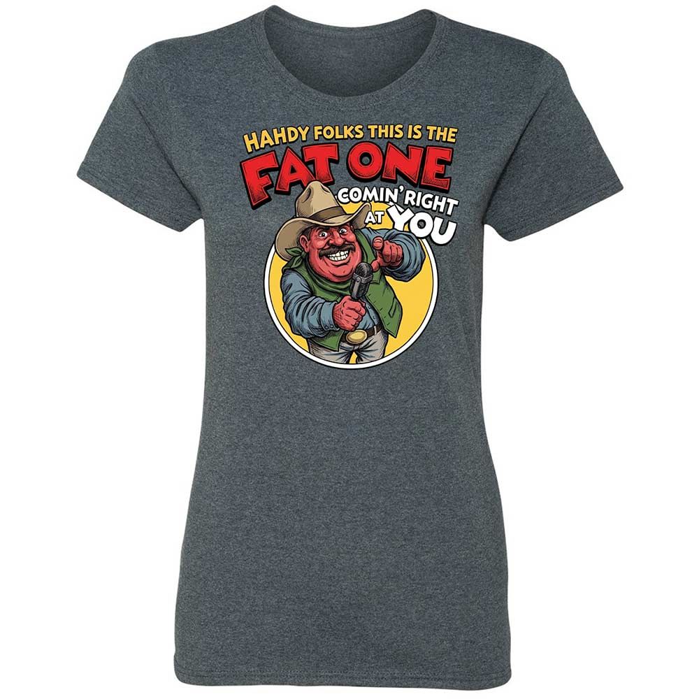 Fat One comin' right at you - Dark Heather - 16