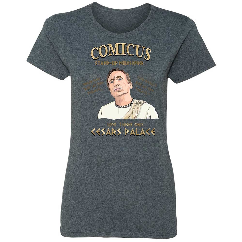 Comicus- Stand-up Philosopher - Dark Heather - 16
