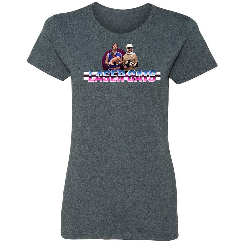 Laser Cats - Dark Heather - 16