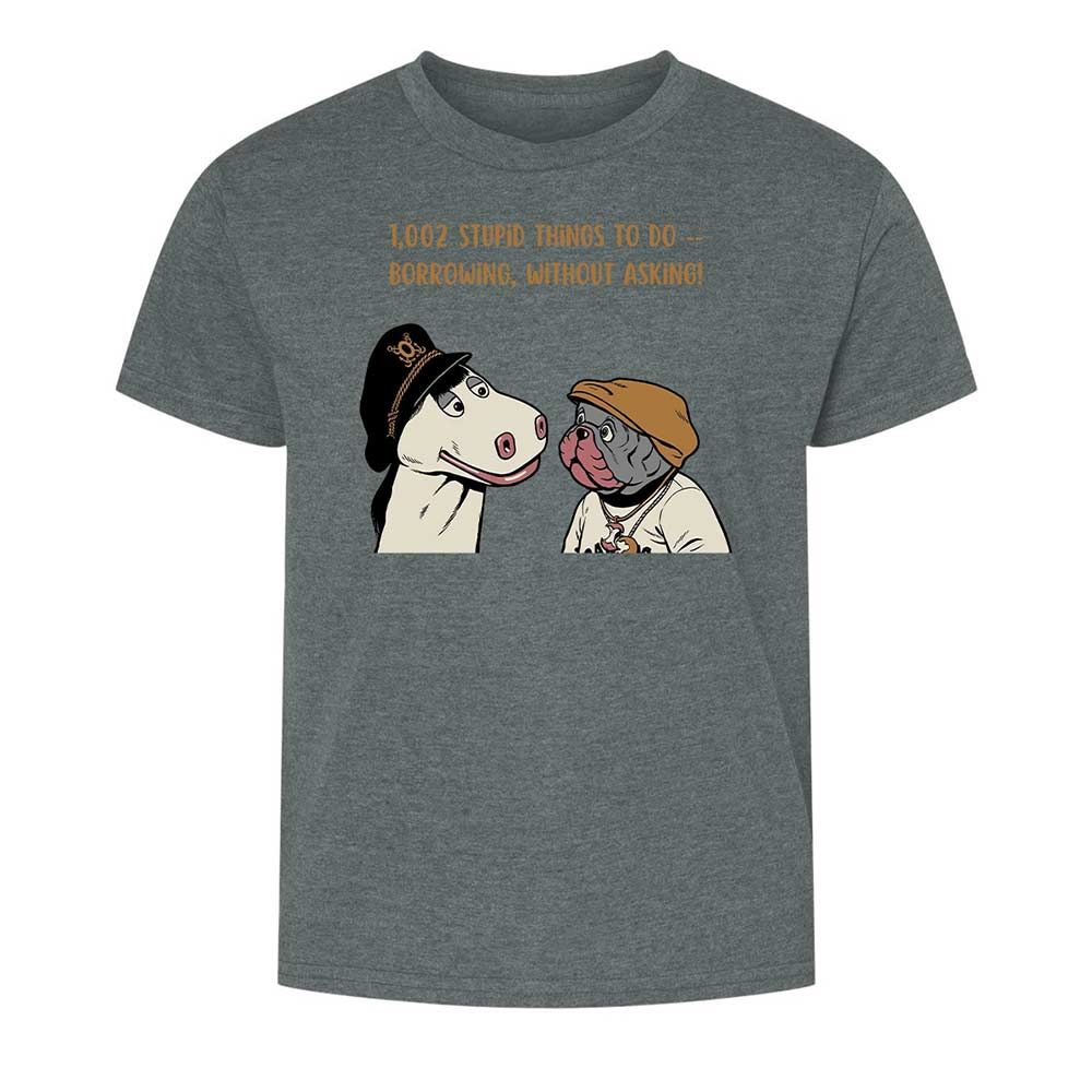 Kids T-Shirt - 2TRWKL2W - Dark Heather - 16