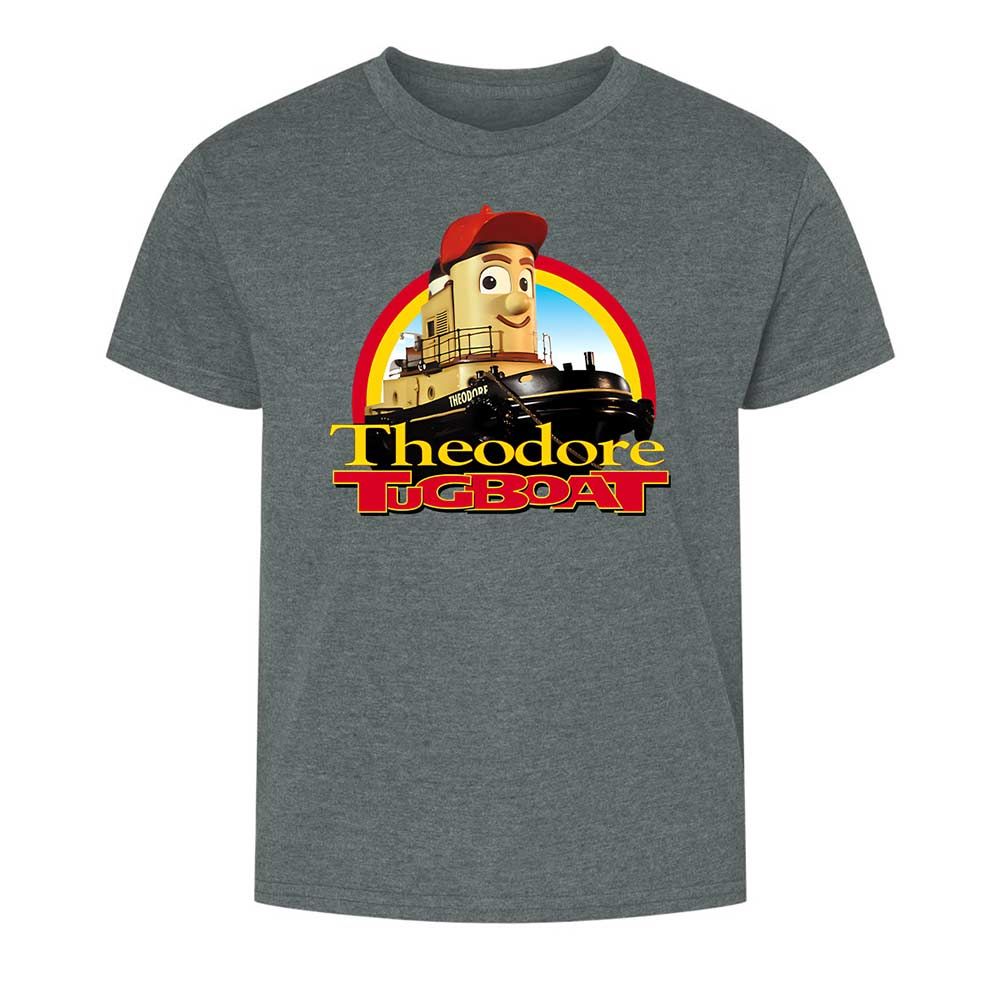 Theodore Tugboat - Dark Heather - 16