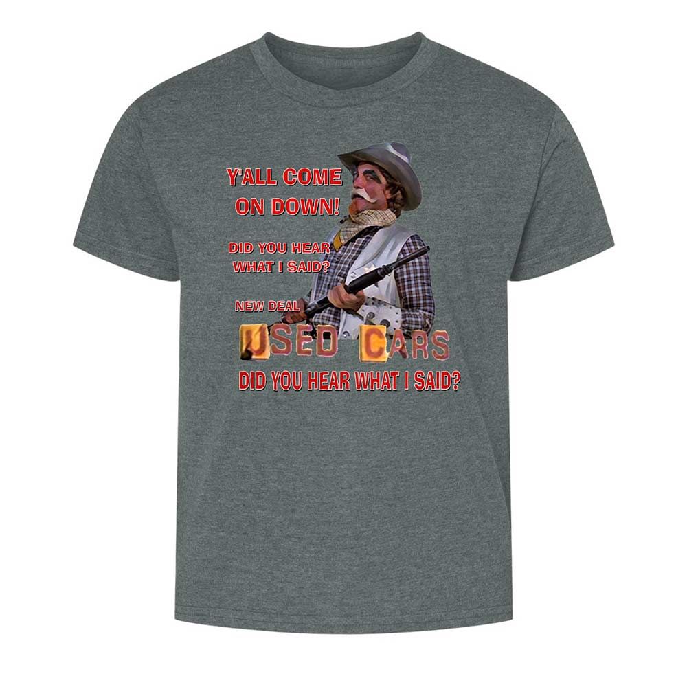 Kids T-Shirt - JCH2AWBB - Dark Heather - 16