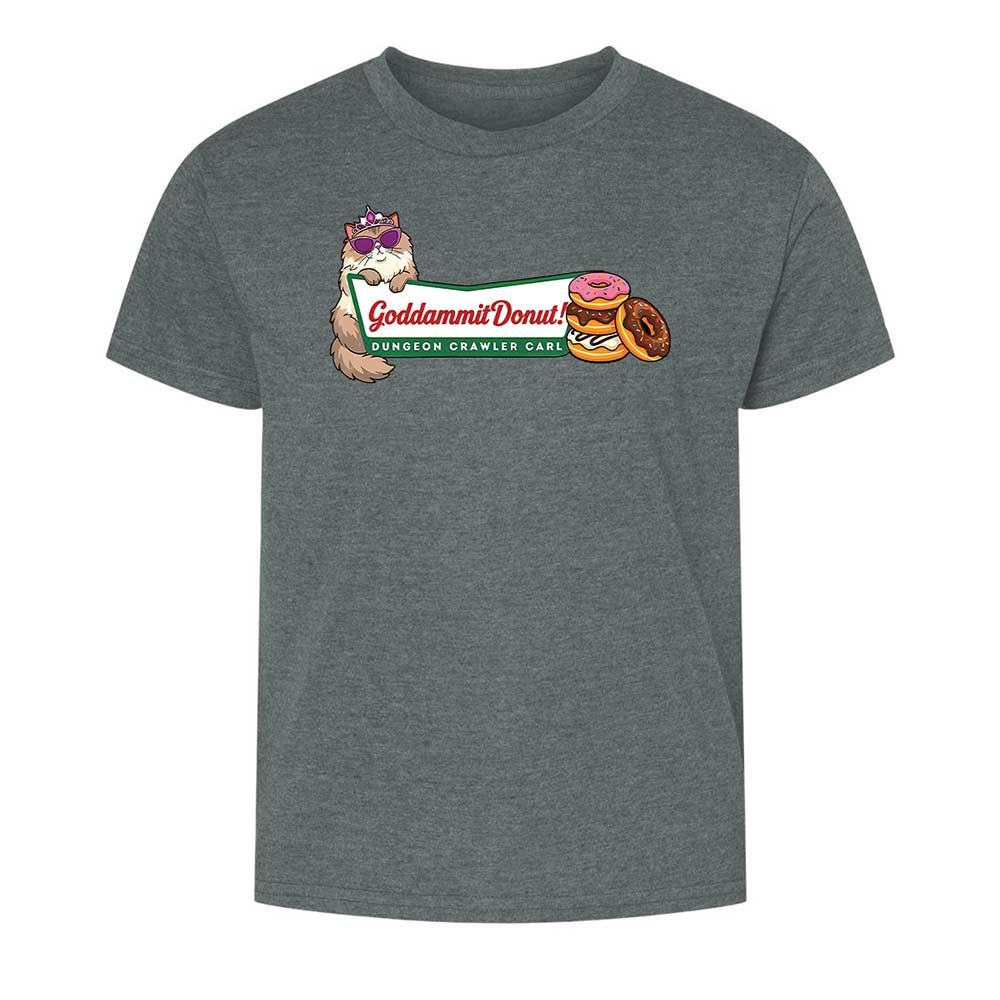Goddammit Donut - Dark Heather - 16