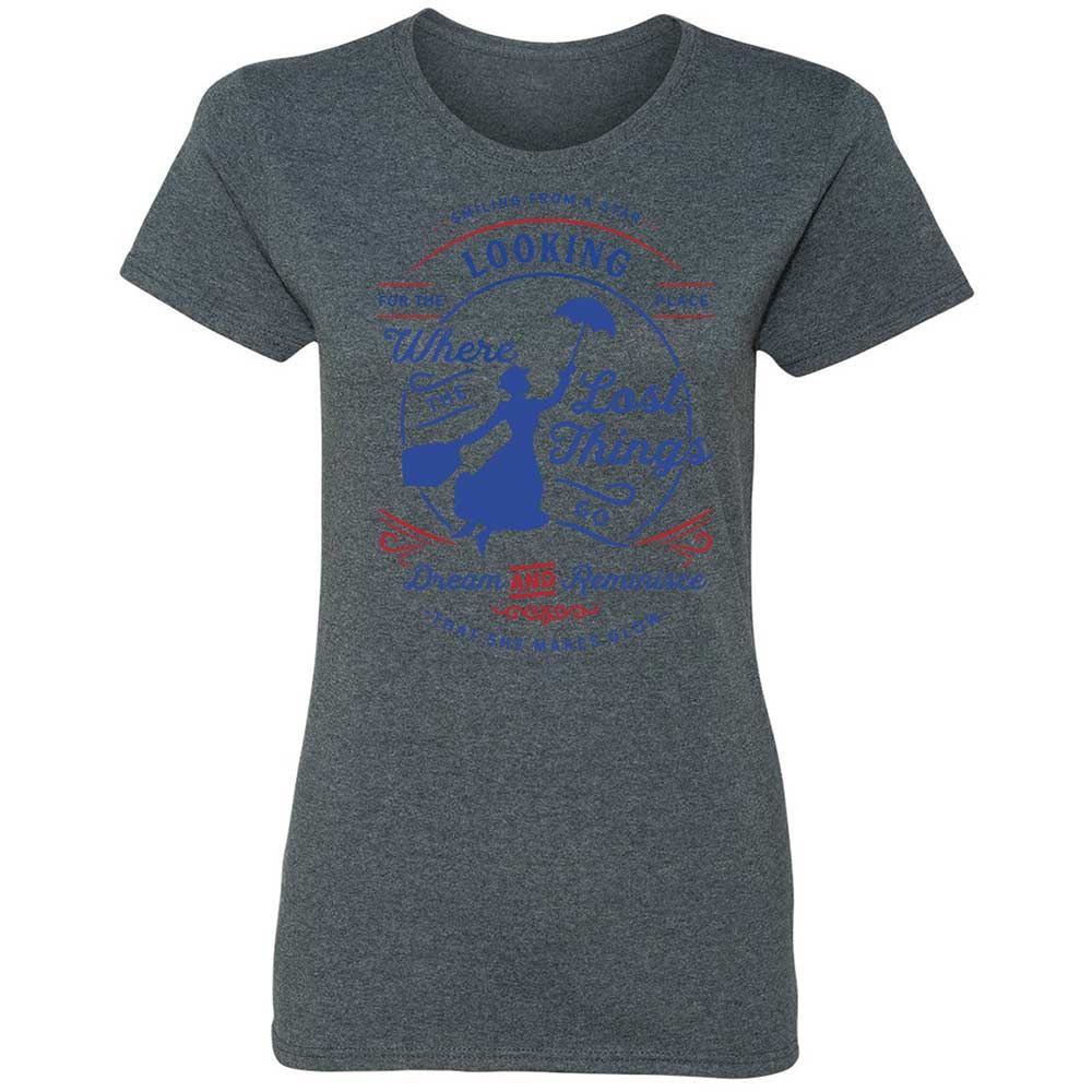 Women's T-Shirt - NUHA6TC4 - Dark Heather - 16