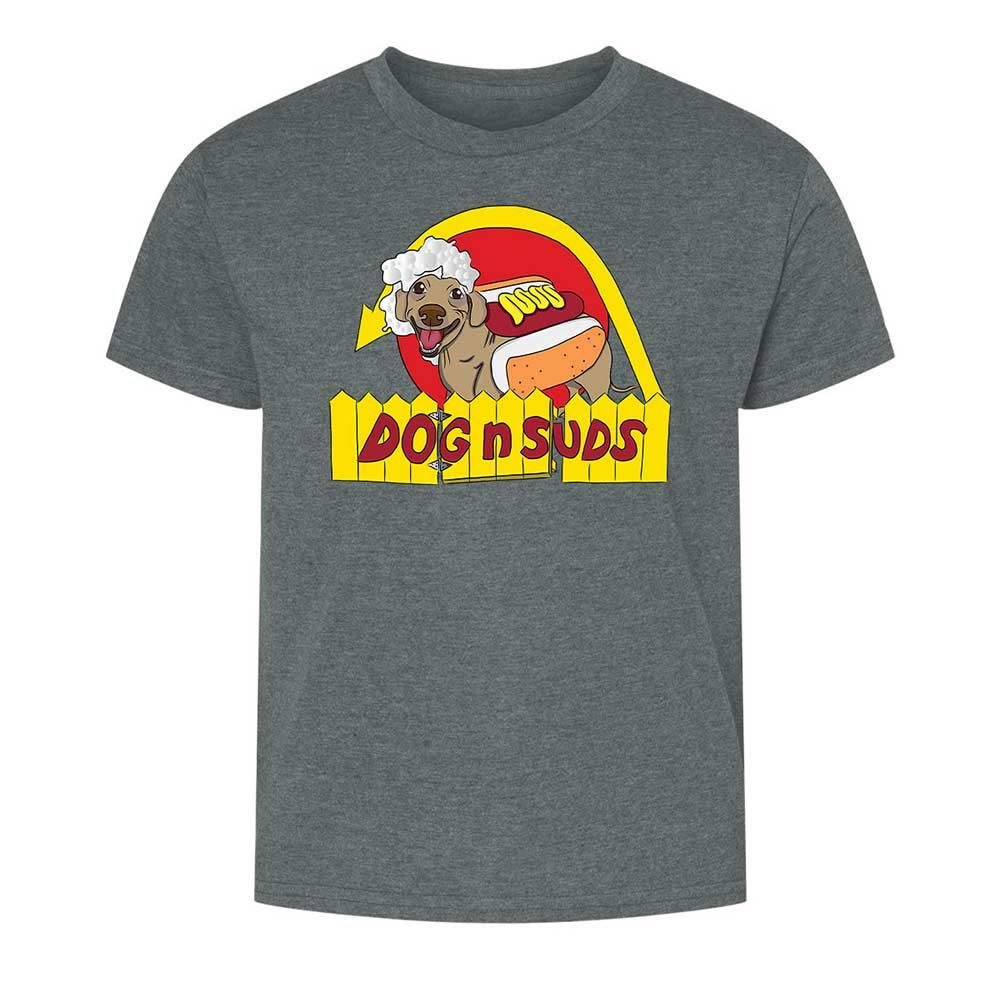 Dog n Suds Dachshund - Dark Heather - 16