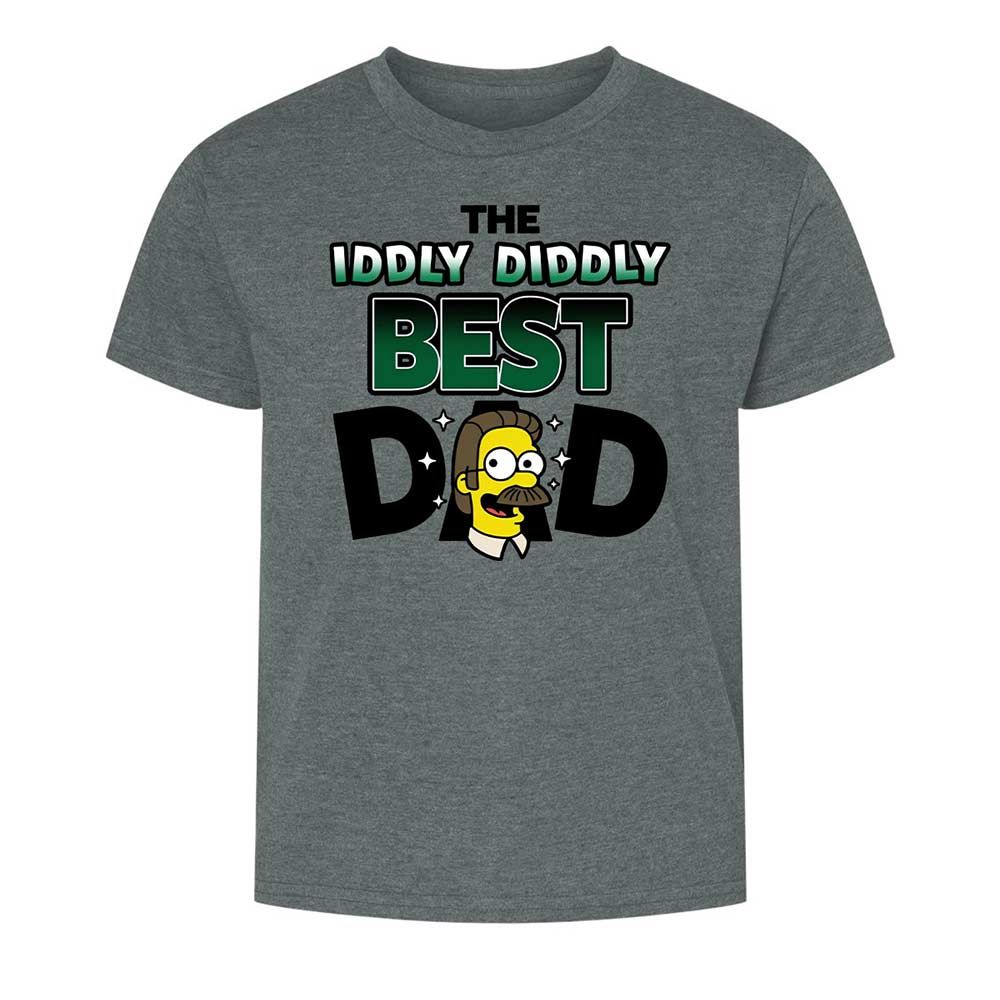The Iddly diddly best dad - Dark Heather - 16