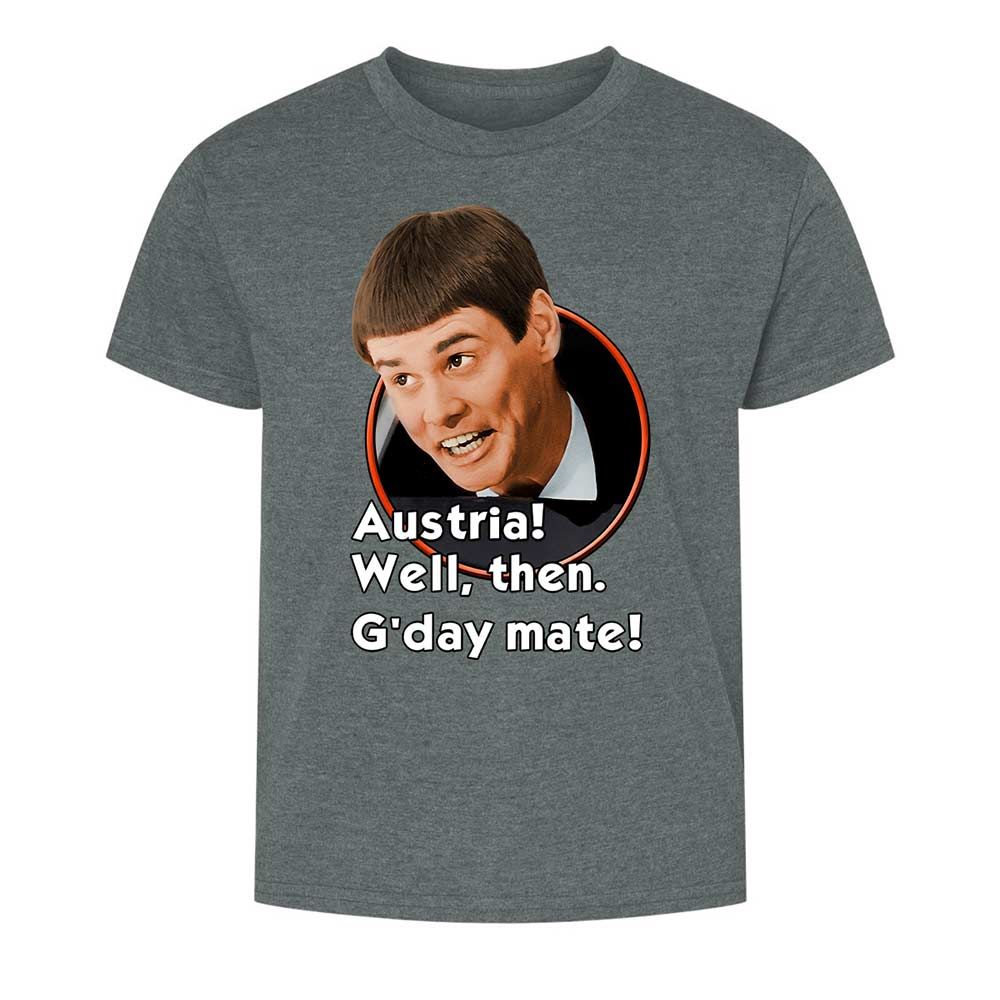 Kids T-Shirt - EZYZUJX8 - Dark Heather - 16