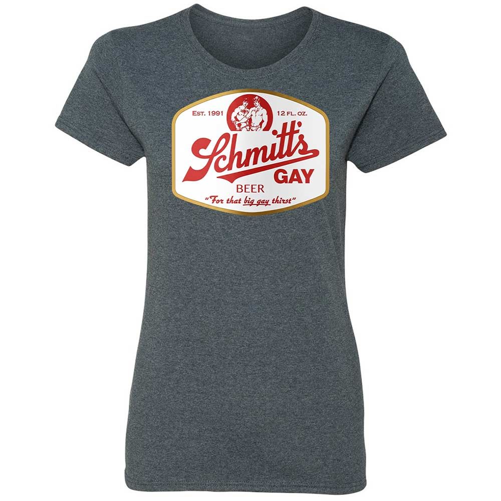 Schmitt's Gay Beer - Dark Heather - 16