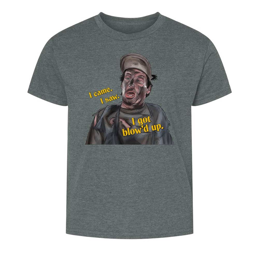 Kids T-Shirt - SM56VMR2 - Dark Heather - 16