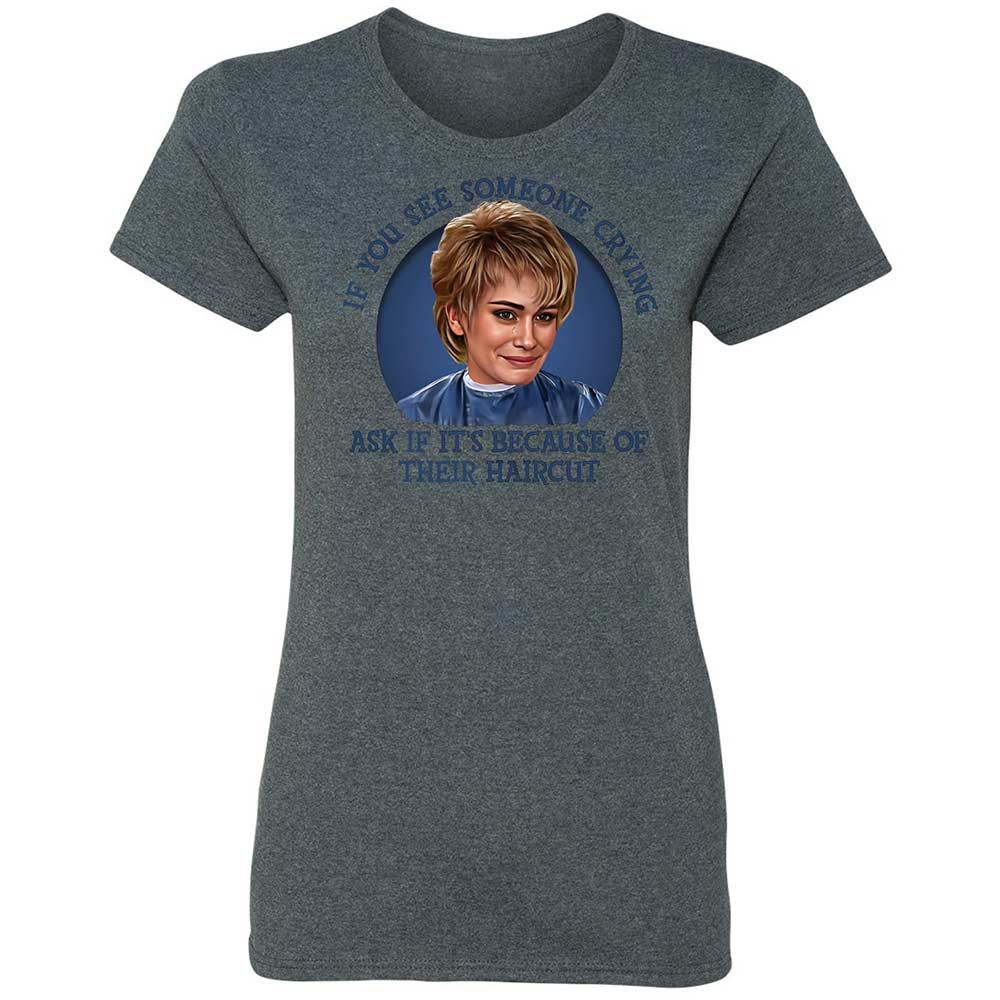 Women's T-Shirt - EDAD75HG - Dark Heather - 16