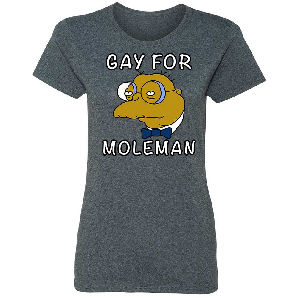 Gay for Moleman - Dark Heather - 16