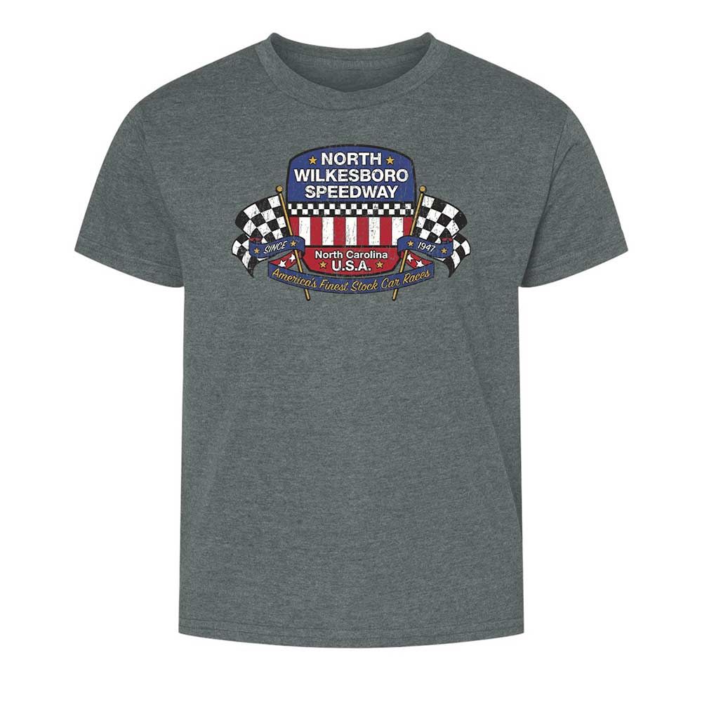 Kids T-Shirt - 9BRV2JKB - Dark Heather - 16