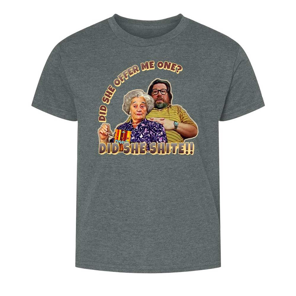 Kids T-Shirt - 4GHMEMSY - Dark Heather - 16