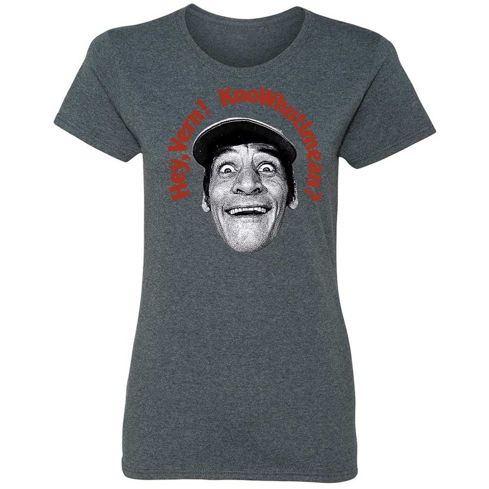 Women's T-Shirt - 3T7DA1KU - Dark Heather - 16