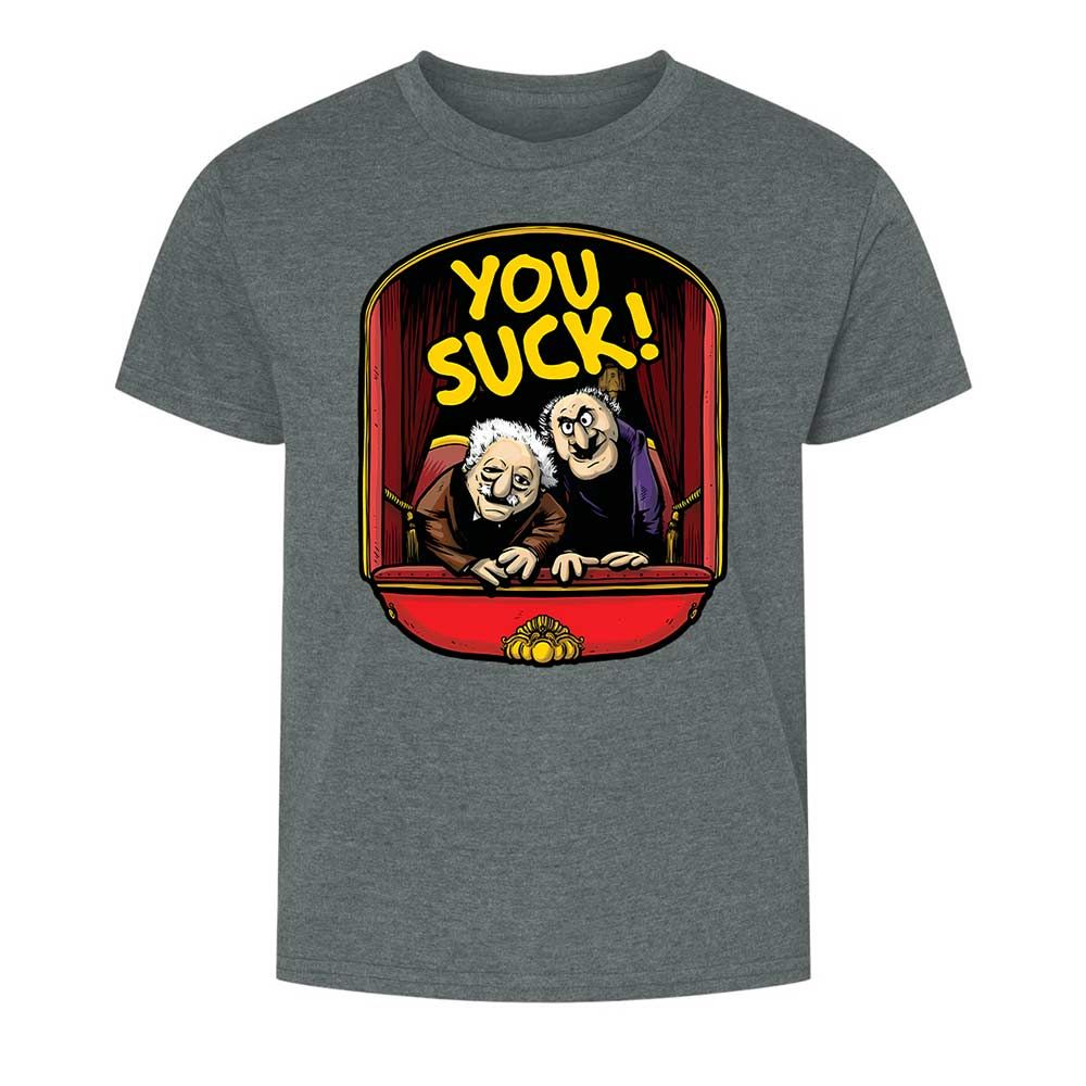 You Suck - Dark Heather - 16