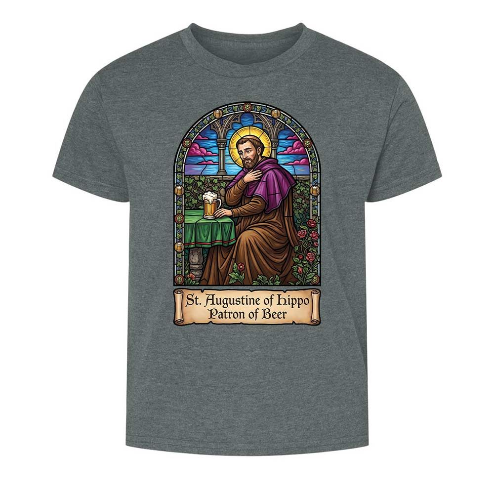 Patron of Beer - Dark Heather - 16