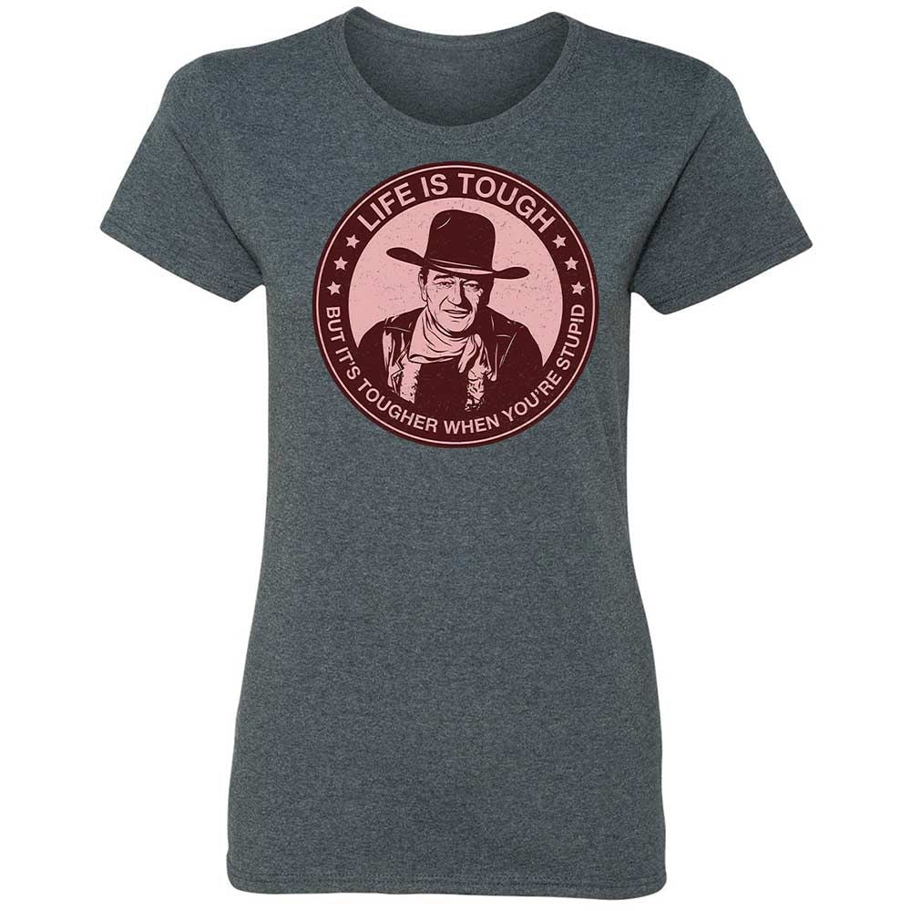 Women's T-Shirt - L8FFB2N2 - Dark Heather - 16