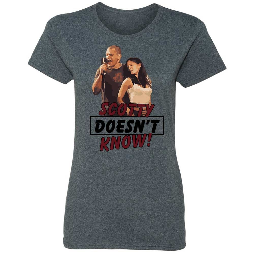 He Doesn't Know - Dark Heather - 16