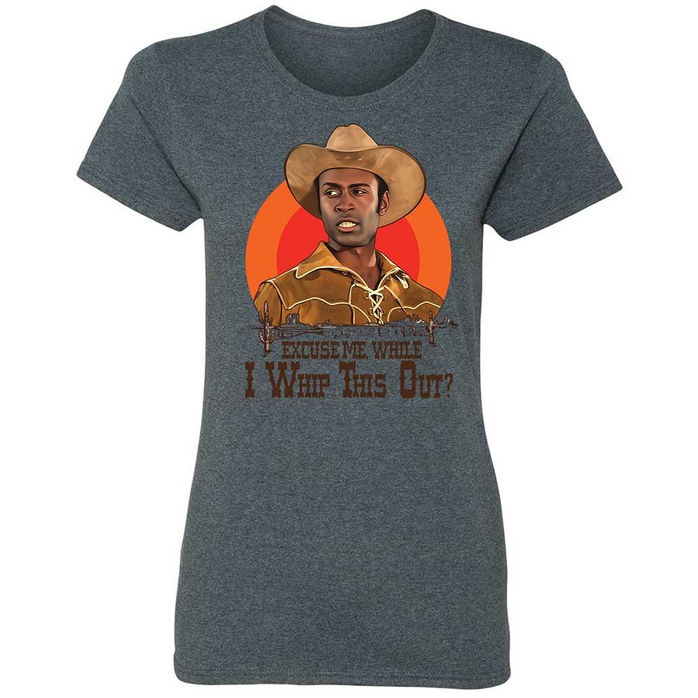 Excuse Me While I Whip This Out - Dark Heather - 16