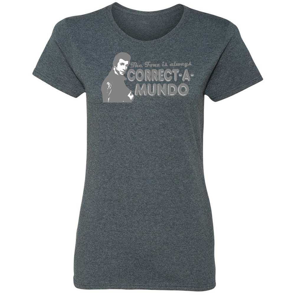 Women's T-Shirt - 7EJPZHB6 - Dark Heather - 16