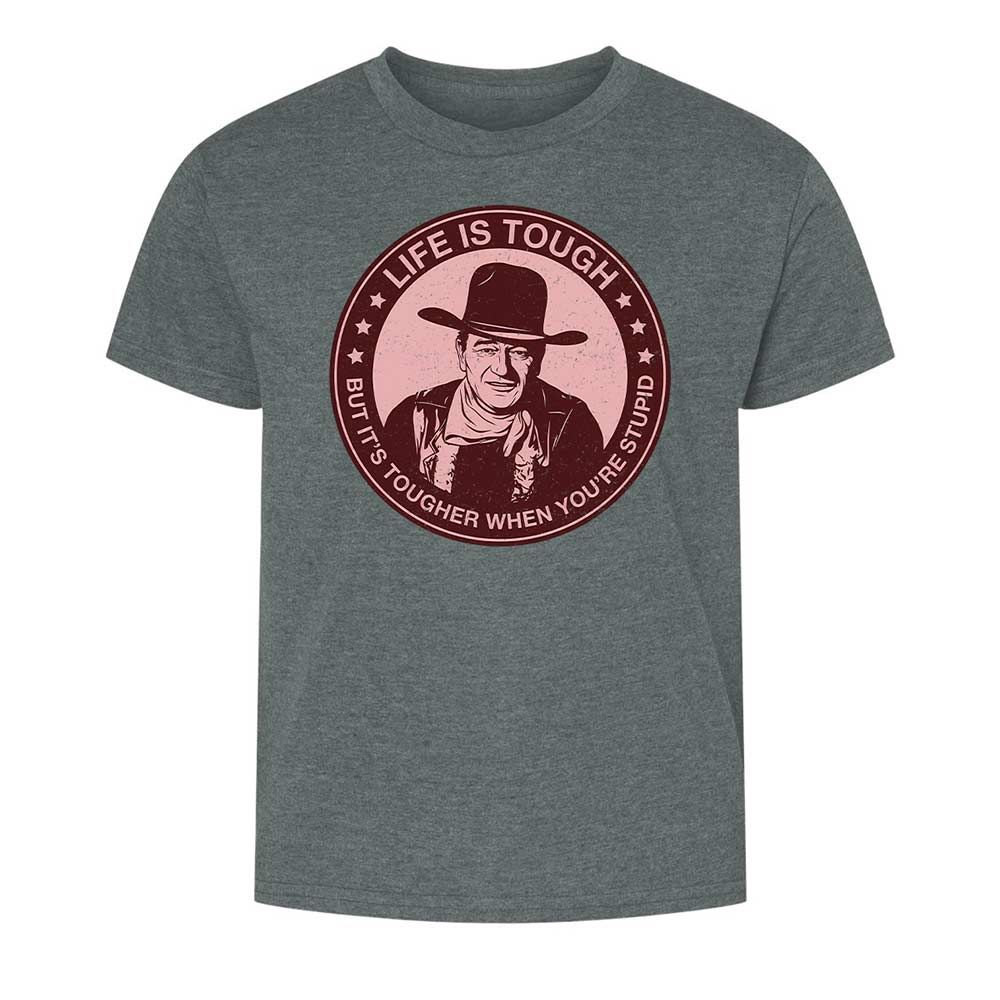 Kids T-Shirt - B9B2MFJM - Dark Heather - 16