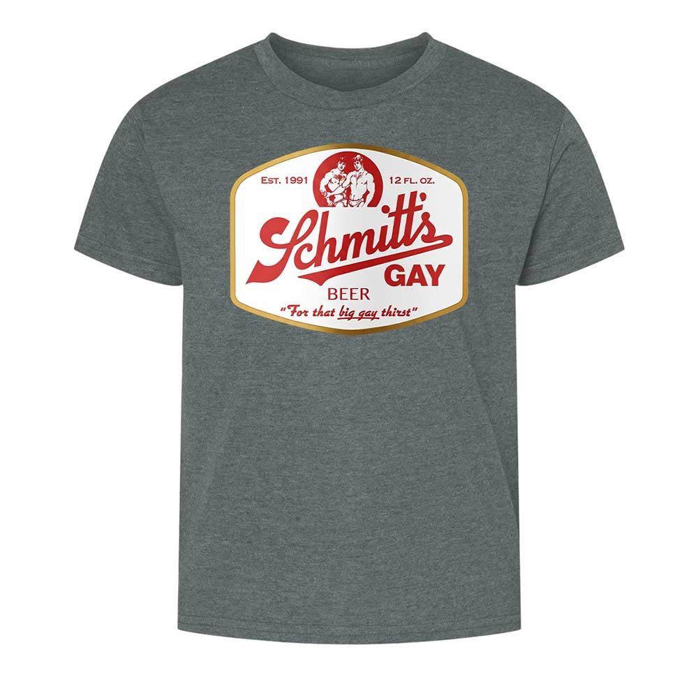 Schmitt's Gay Beer - Dark Heather - 16