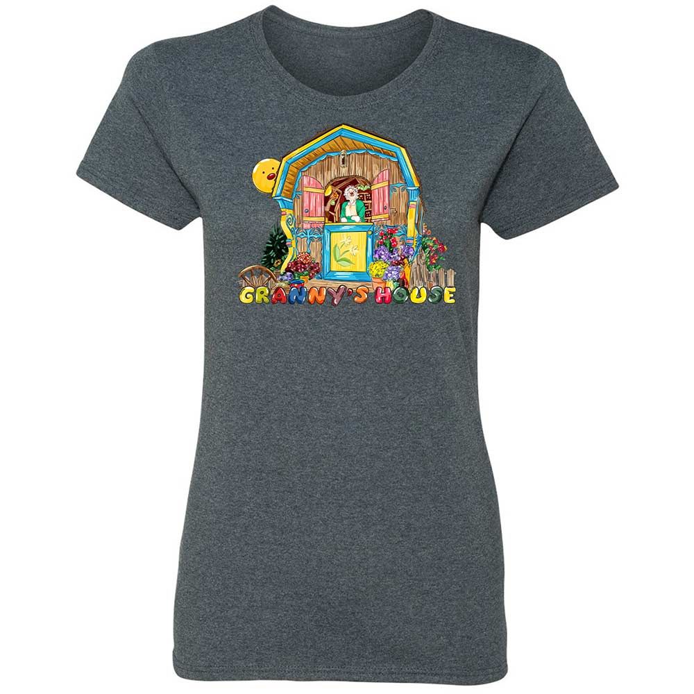 Granny Garbanzo Gardening Sunshine - Dark Heather - 16