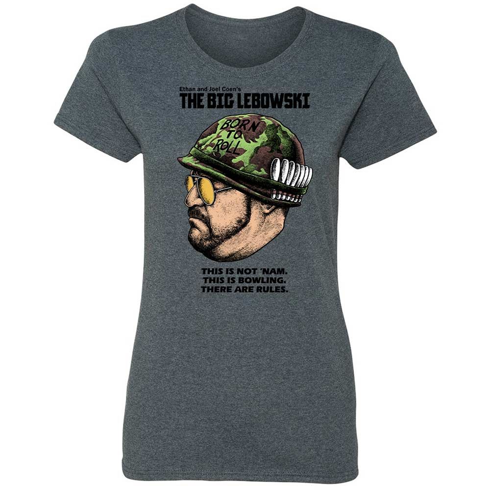 Women's T-Shirt - White - Dark Heather - 16