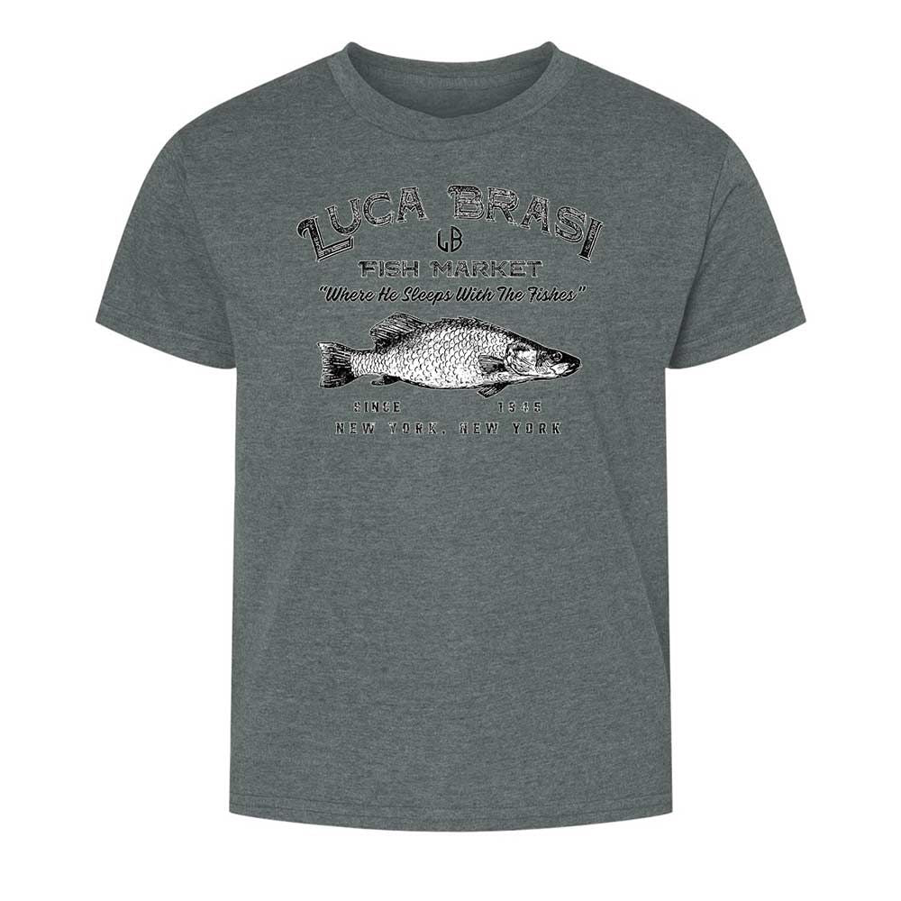 Kids T-Shirt - XK4DVYGU - Dark Heather - 16