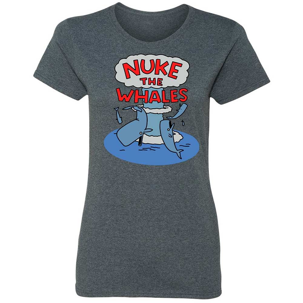 Nuke the Whales - Dark Heather - 16