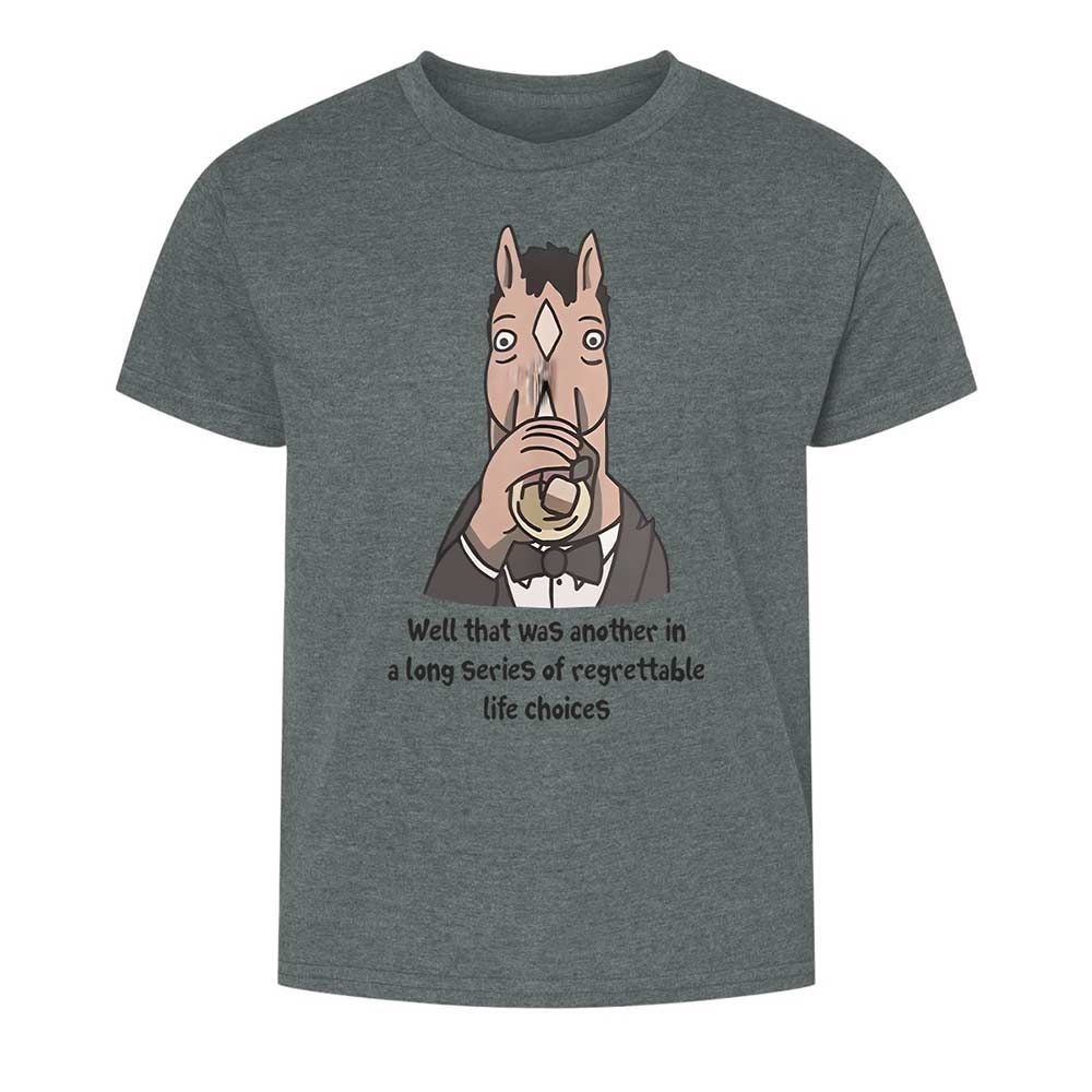 Kids T-Shirt - 2ZV88EV8 - Dark Heather - 16