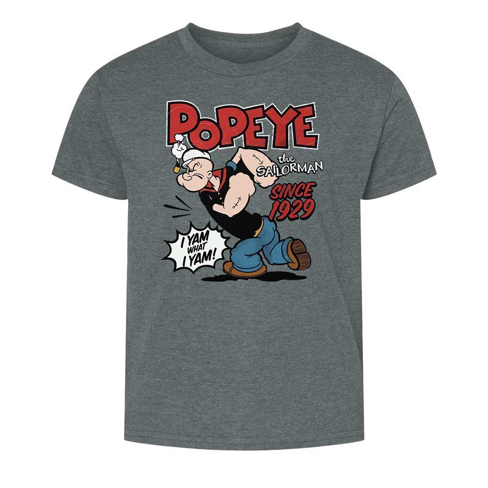 Kids T-Shirt - 8S3YAAX4 - Dark Heather - 16