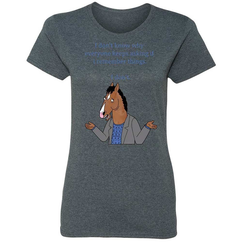 Women's T-Shirt - FR46AMQY - Dark Heather - 16