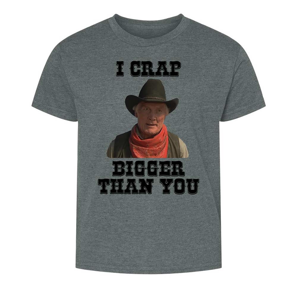 I Crap Bigger Than You - Dark Heather - 16