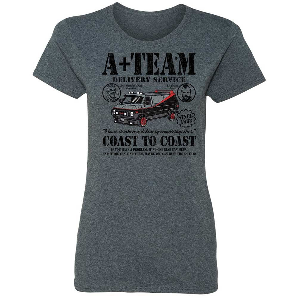 Women's T-Shirt - 4J89SCT5 - Dark Heather - 16