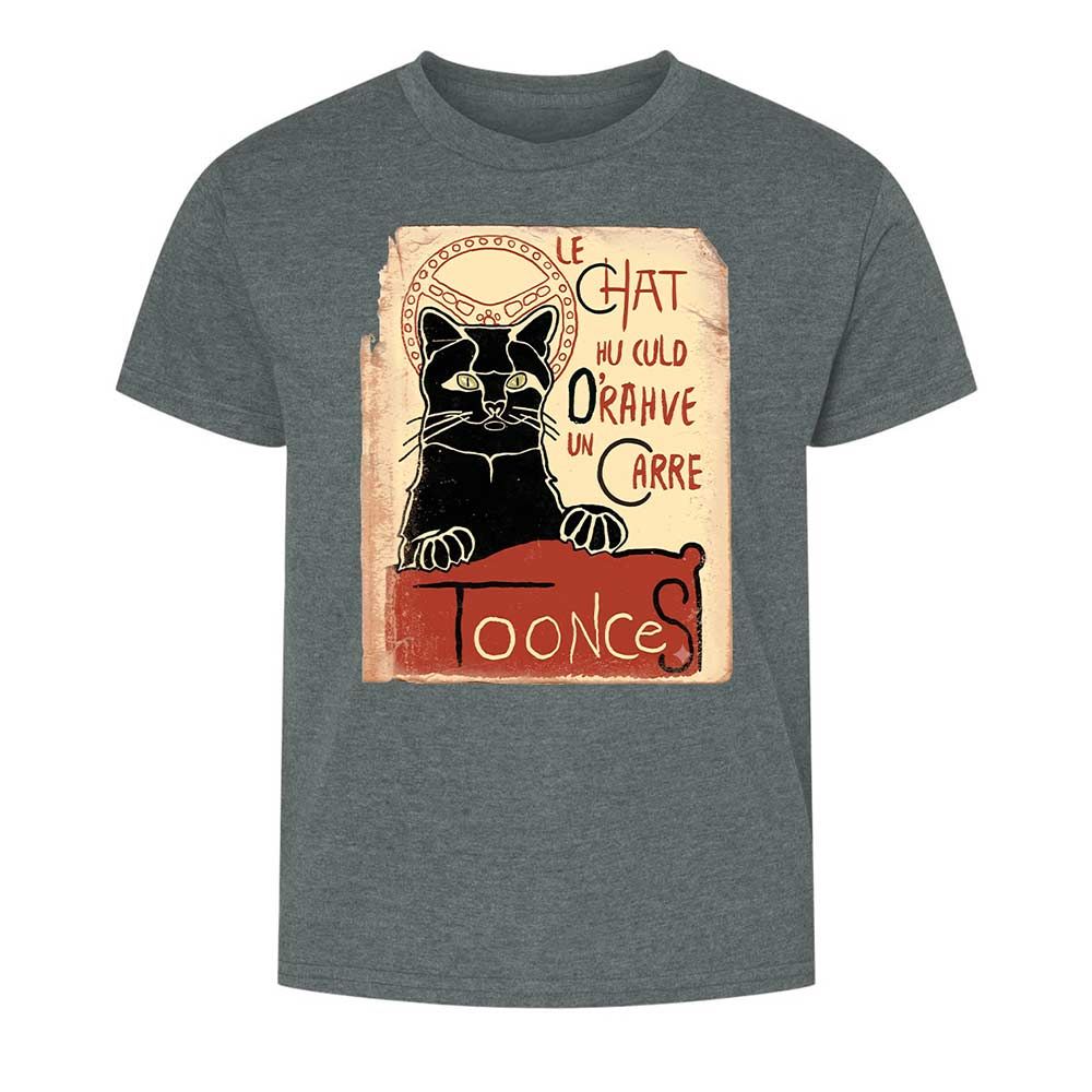 Toonces - Le Chat Noir - Dark Heather - 16