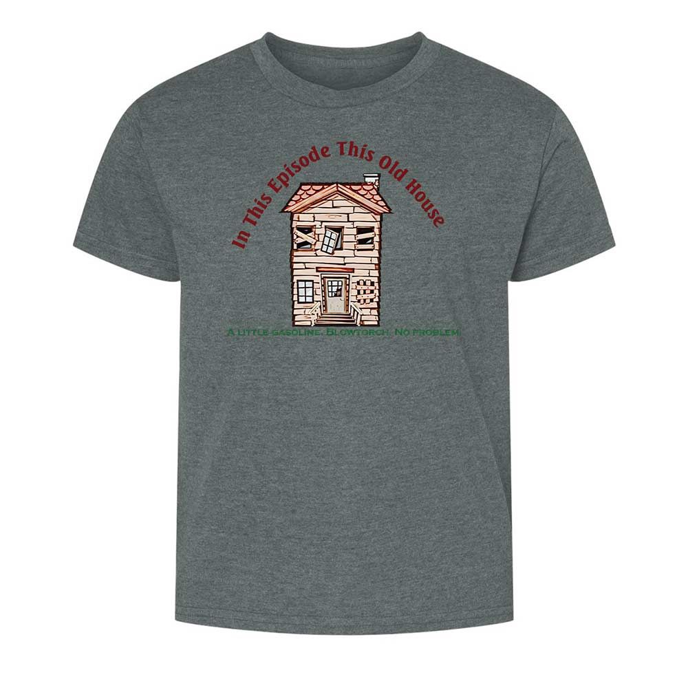 This Old House little gasoline - Dark Heather - 16