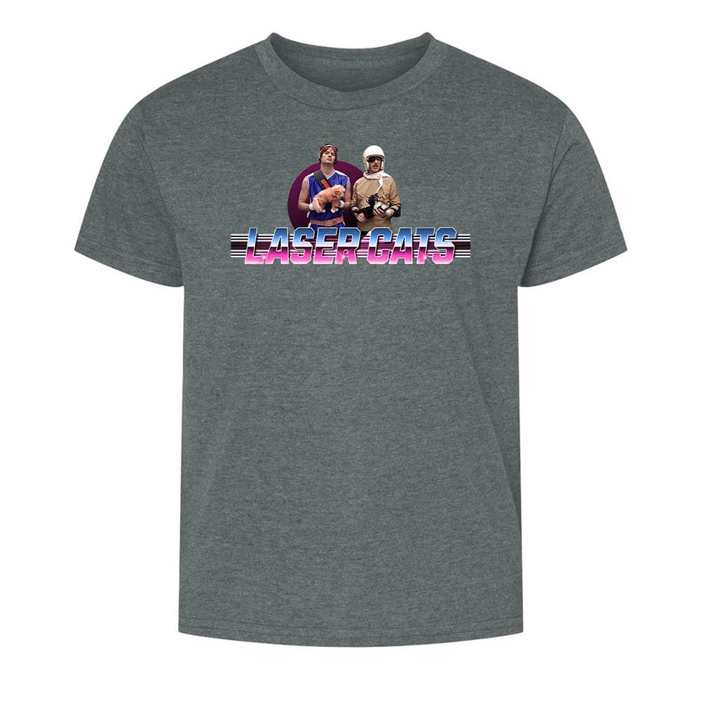 Laser Cats - Dark Heather - 16