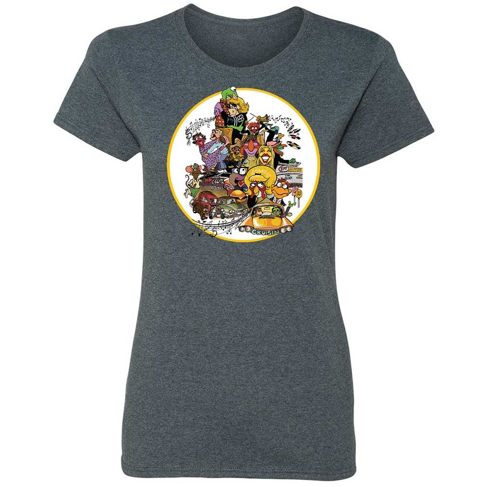 Muppet Graffiti - Dark Heather - 16