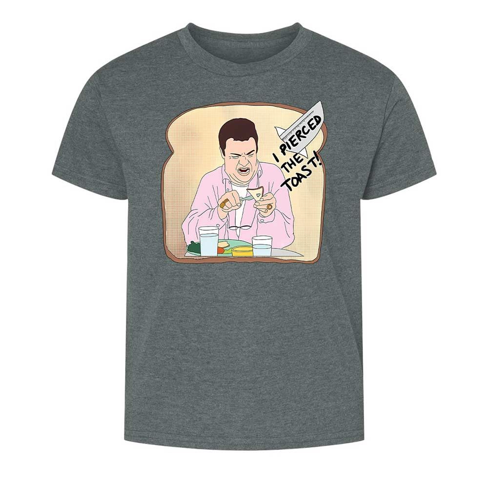 Kids T-Shirt - 7FXNZHEP - Dark Heather - 16