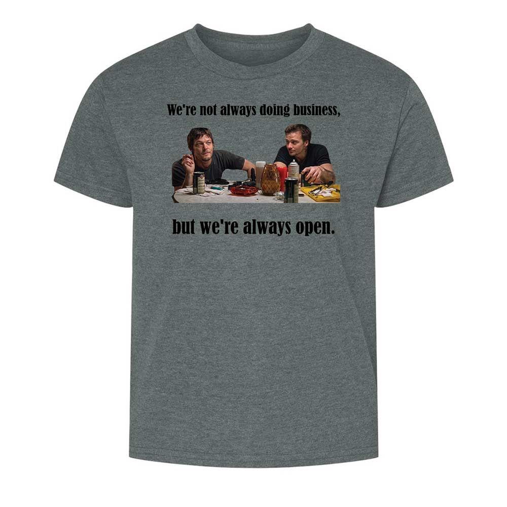 Kids T-Shirt - 9UCSXH6Q - Dark Heather - 16