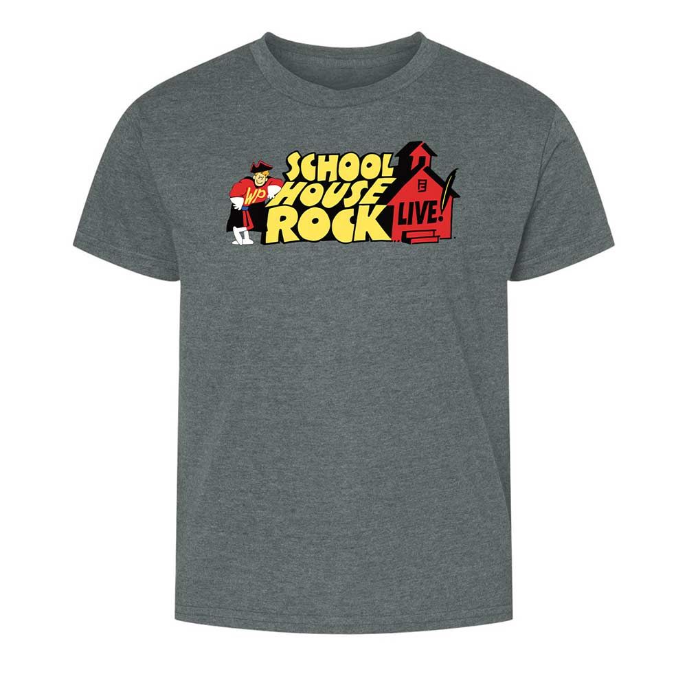 Kids T-Shirt - 1743PC9X - Dark Heather - 16