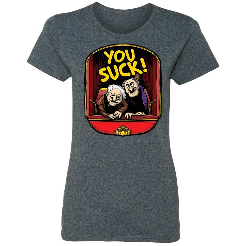 You Suck - Dark Heather - 16