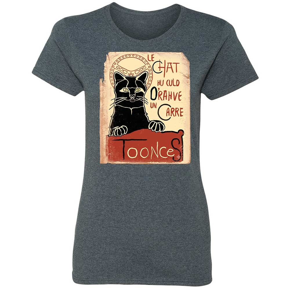Toonces - Le Chat Noir - Dark Heather - 16