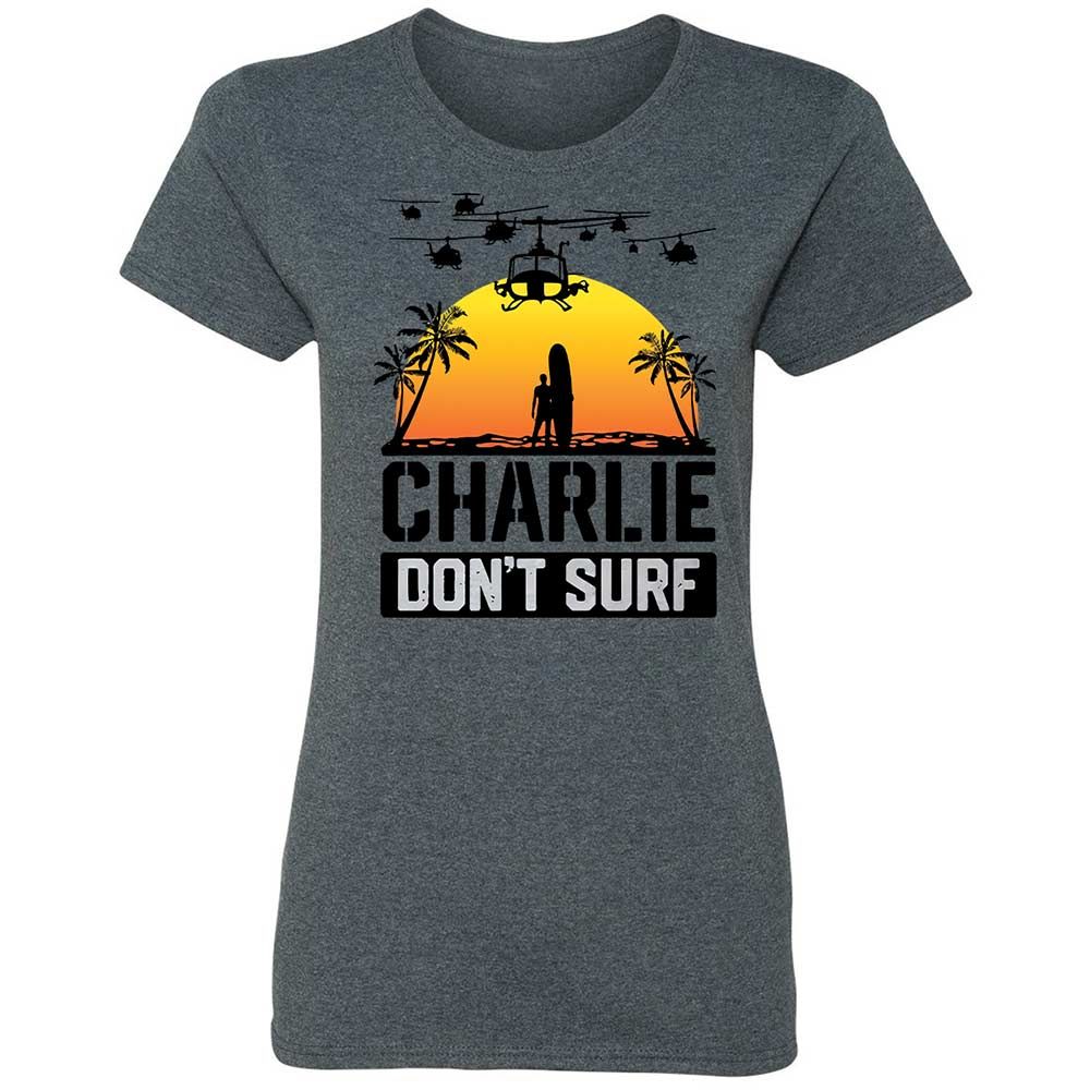 Women's T-Shirt - XEYNJ6WS - Dark Heather - 16