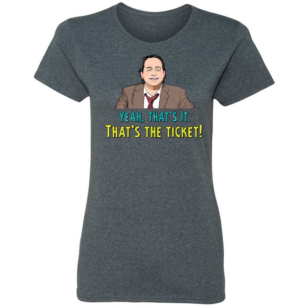 Women's T-Shirt - 8ZUELSHB - Dark Heather - 16