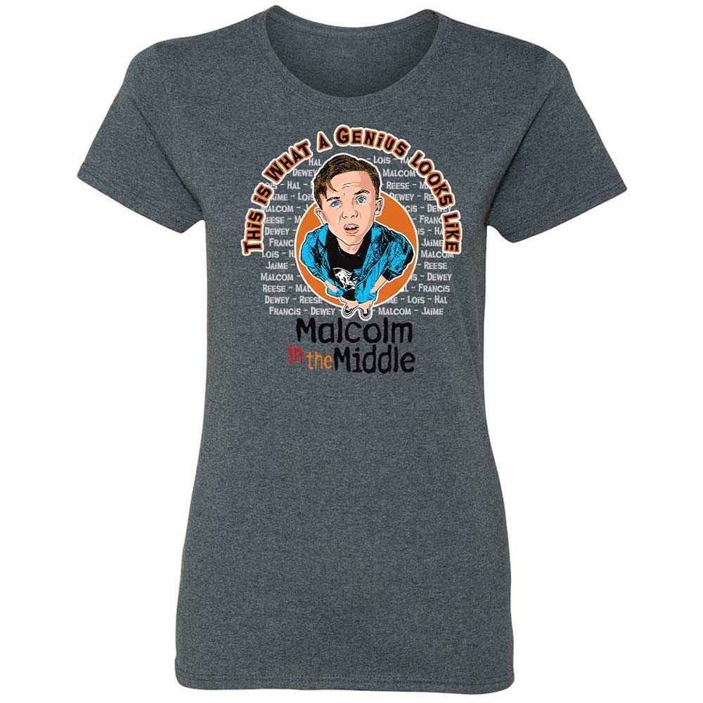 Women's T-Shirt - 2XF6UQRQ - Dark Heather - 16