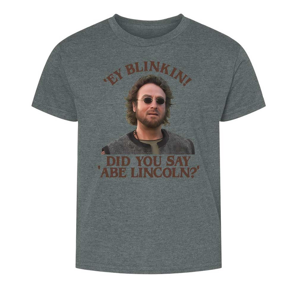 Did You Say Abe Lincoln - Dark Heather - 16