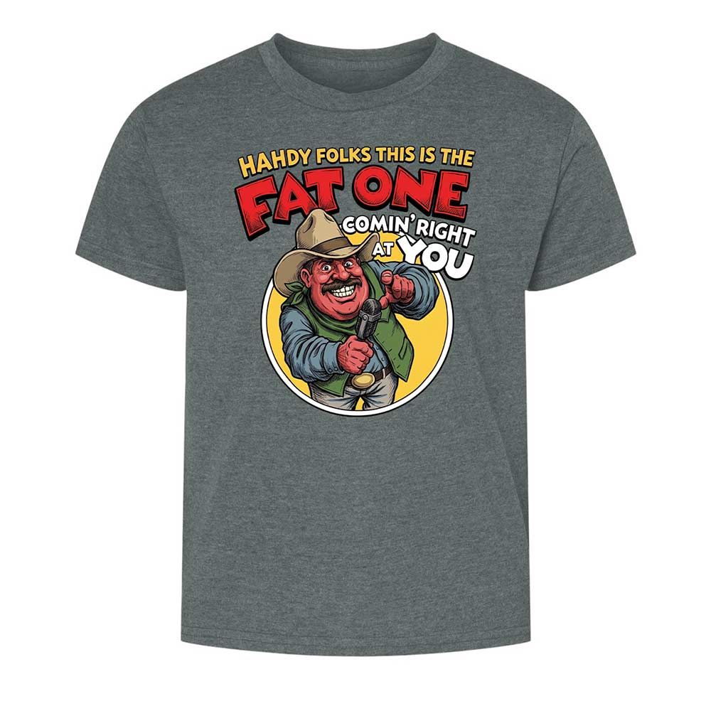 Fat One comin' right at you - Dark Heather - 16