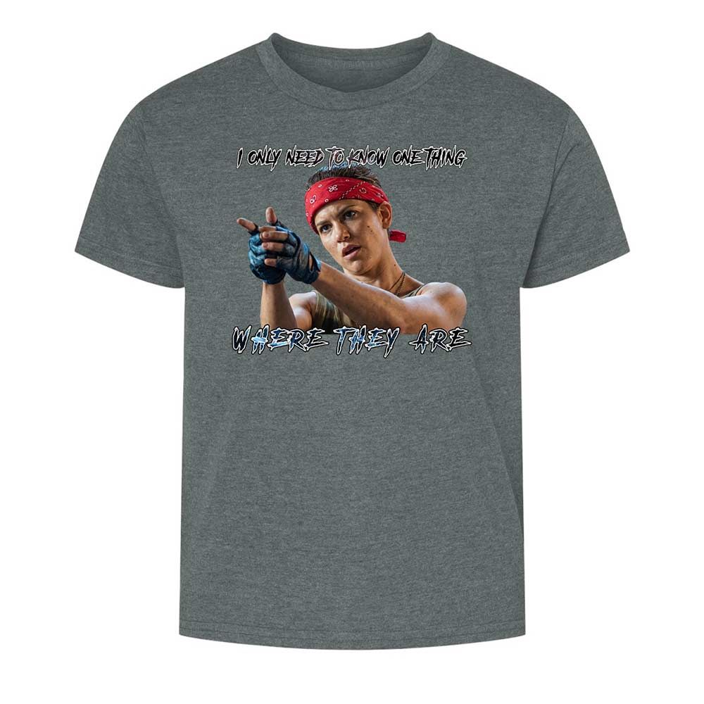 Kids T-Shirt - GF4AH4QB - Dark Heather - 16